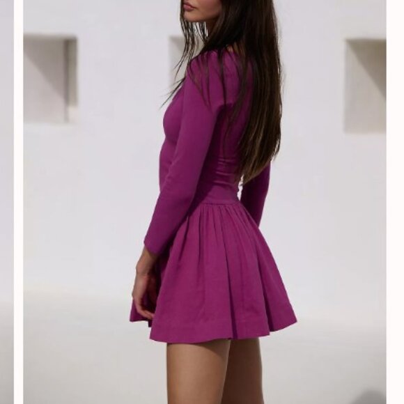 New Free People Long Sleeve Mini - Picture 3 of 3